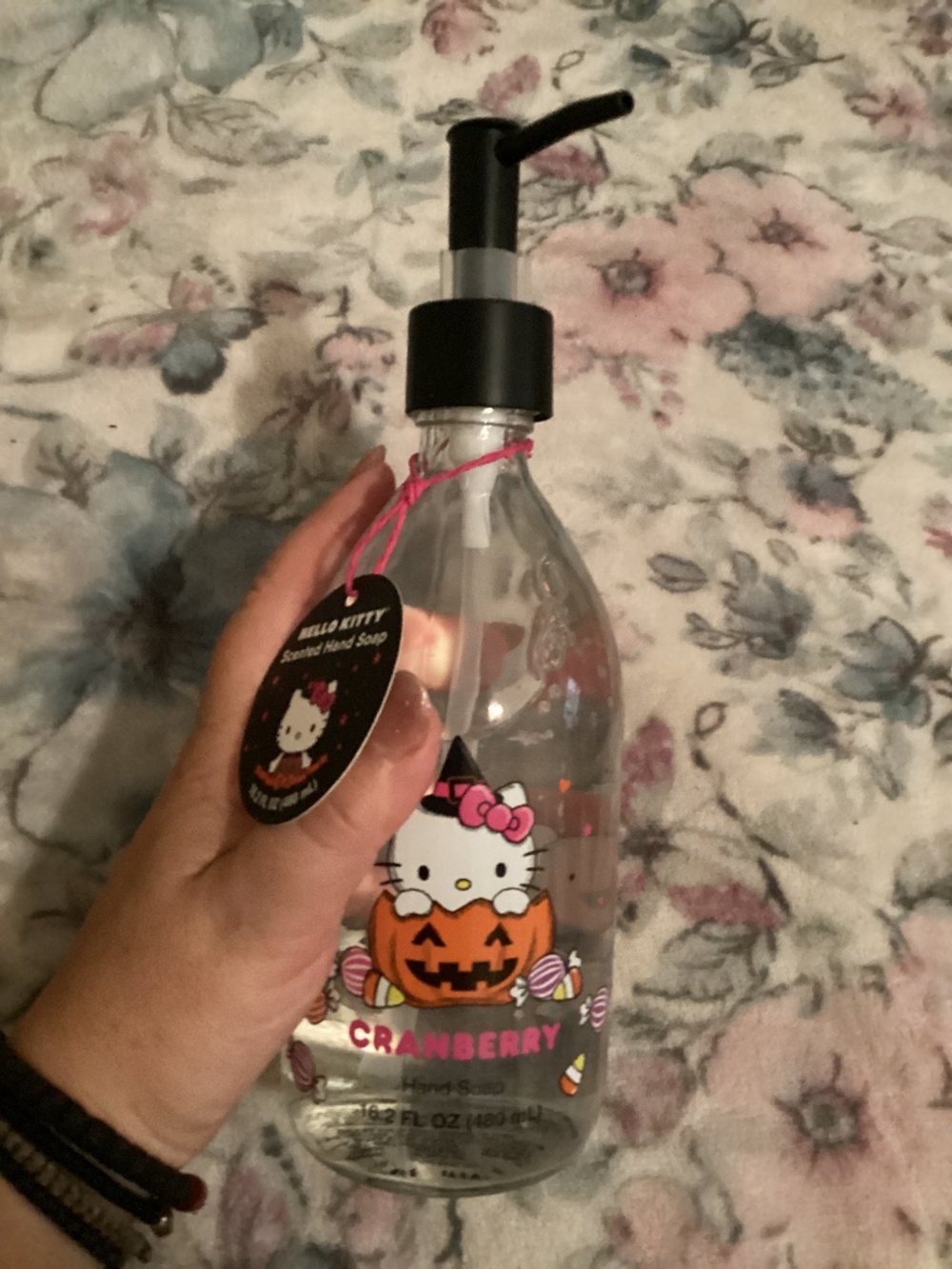 New Halloween Hello Kitty Scented Hand Soap - cranberry/16.2 oz